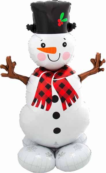 55-Inch Snowman AirLoonz Foil Balloon