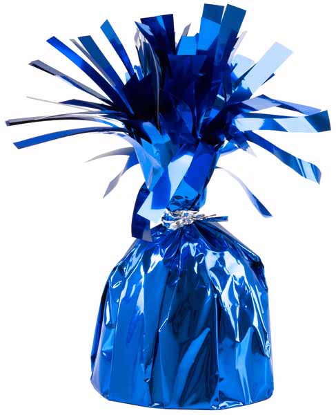 Anagram Blue Foil Balloon Weight