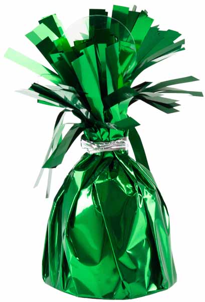 Anagram Green Foil Balloon Weight
