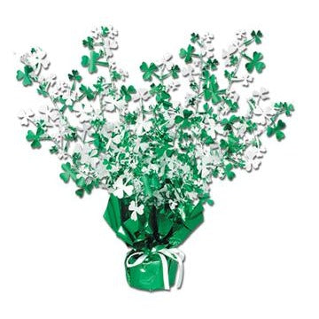 15-Inch Shamrock Gleam Burst Centerpiece