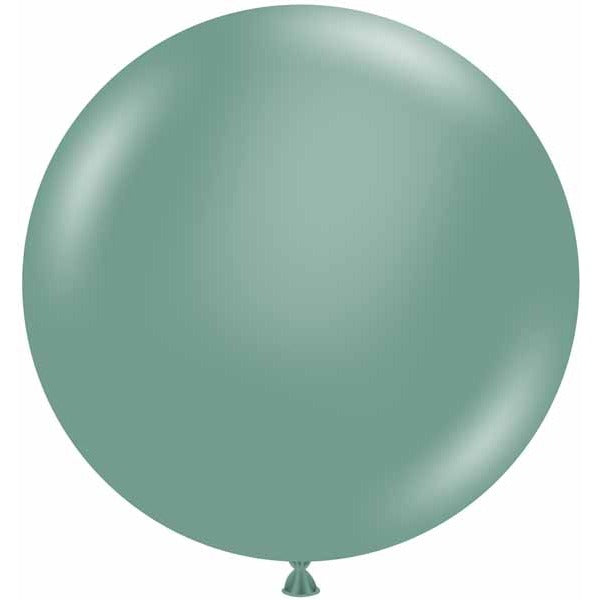 TUFTEX 36-Inch Willow Green Latex Balloons, 2-Pack