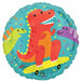Cool Dinos 18-Inch Round Foil Balloon