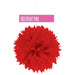 16" FLUFFY DECORATIO N PINK 3PK/12CS