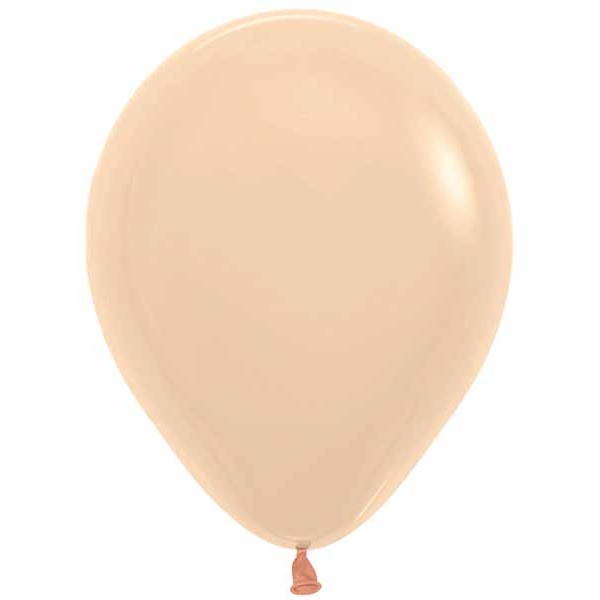 Sempertex Matte Malibu Peach 11-Inch Latex Balloons, 50 Count