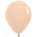Sempertex Matte Malibu Peach 11-Inch Latex Balloons, 50 Count