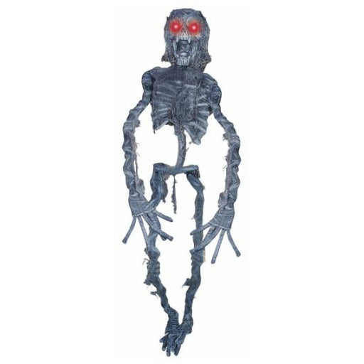 10' Rotten Light-Up Demon Skeleton Halloween Prop