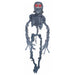 10' Rotten Light-Up Demon Skeleton Halloween Prop