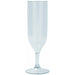 Light Blue Reusable Champagne Glasses, 2 Pack