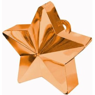 Orange Star Balloon Weight, 170 g