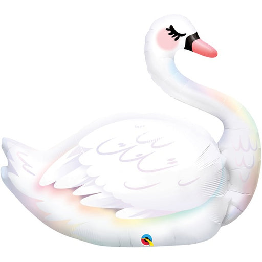 Graceful Swan 35" Shaped Foil Balloon