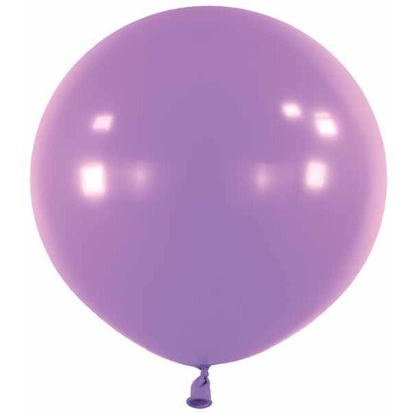 Anagram 24 Inch Purple Latex Balloons, 4 Count