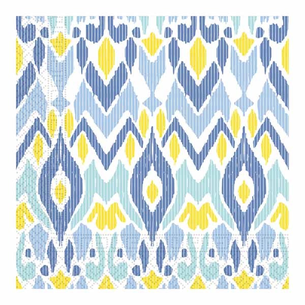 Ethnic Design 3-Ply Luncheon Napkins, 20 Count