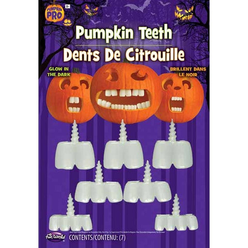 Glow-in-the-Dark Pumpkin Fang