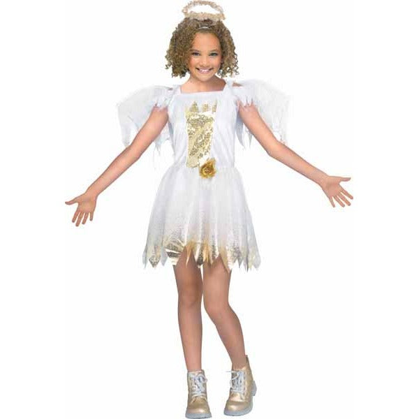 Sweet Sparkle Angel Child Costume, Medium 8/10