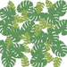 Tropical Palm Leaf Deluxe Sparkle Confetti