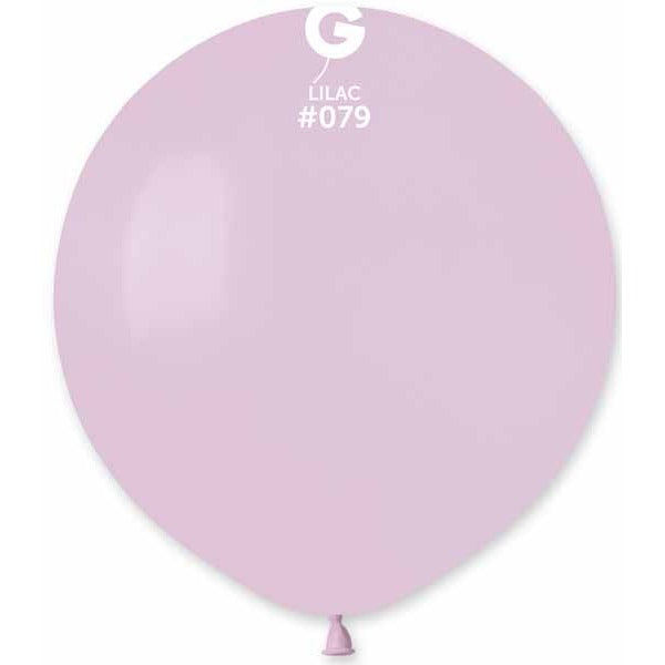 Gemar 19-Inch Lilac Latex Balloons, 25 Count
