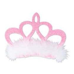 Pink Crown Hair Clip