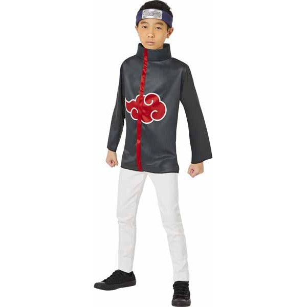 Naruto Shippuden Akatsuki Youth Costume Kit, Small