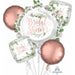 Bridal Shower Love & Leaves Foil Balloon Bouquet