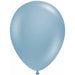 TUFTEX 17-Inch Blue Slate Latex Balloons, 50 Count