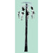 8 ft Black & Silver Cascade Fountain Decoration