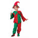 Child Christmas Elf Costume Set, Size 8-10