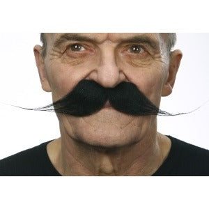 Oversized Black Costume Moustache, 25 cm