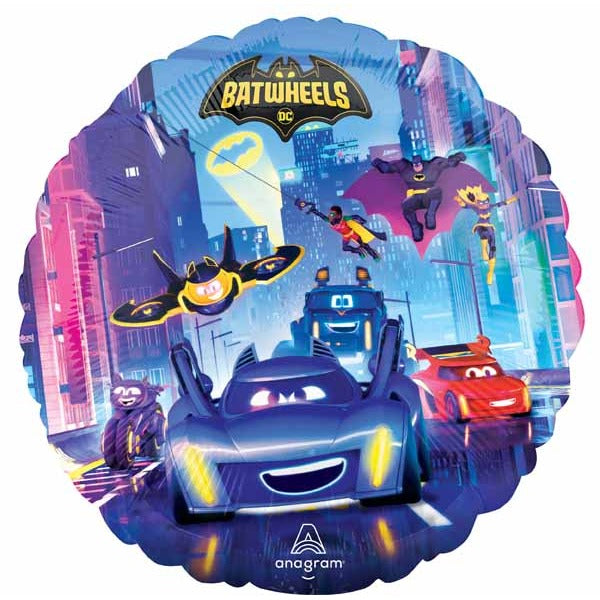 Batwheels 18-Inch Round Foil Balloon