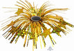 Gold Air-Fill Cascade Centerpiece Base