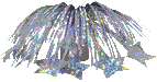 Silver Cascade Centerpiece Base for Air-Filled Balloons
