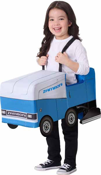 Toddler Ride-Along Zamboni Costume