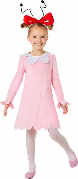 Dr. Seuss Cindy Lou Who Toddler Costume, XX-Small