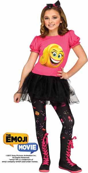 The Emoji Movie Smiler Child Costume, Medium (8-10)