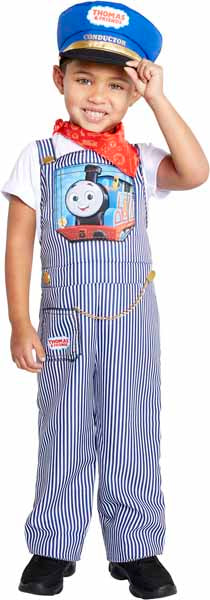 Thomas Conductor Costume for Kids, Small 4-6
