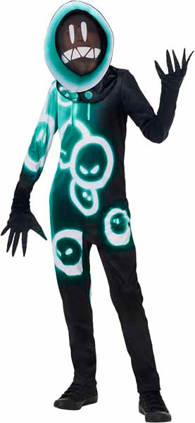 Fortnite Grimey Youth Costume, Large