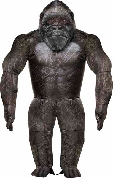 King Kong Adult Inflatable Costume, One Size