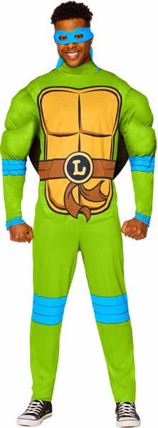 Teenage Mutant Ninja Turtles Leonardo Adult Costume, Small