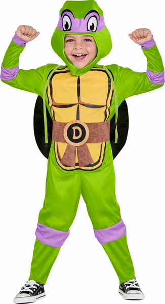Teenage Mutant Ninja Turtles Donatello Deluxe Toddler Costume, 3T-4T