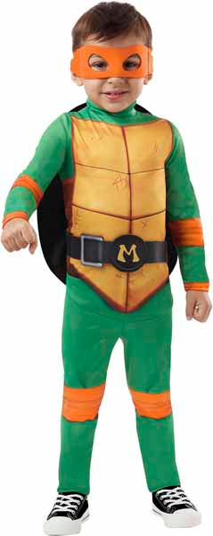 TMNT Michelangelo Movie Toddler Costume, Extra Small