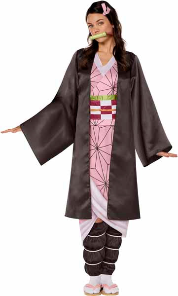 Demon Slayer Nezuko Adult Costume, Small