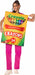 Crayola Box Adult Costume, One Size