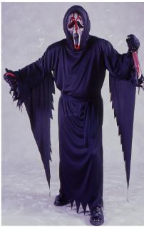 Adult Scream Stalker Bleeding Ghost Face® Costume, One Size