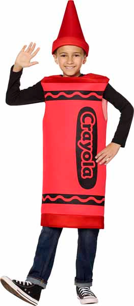 Red Child Costume Tunic, One Size