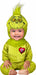 SUESS GRINCH COSTUME INFANT SMALL 6-12MOS