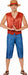 One Piece Luffy Adult Costume, Small