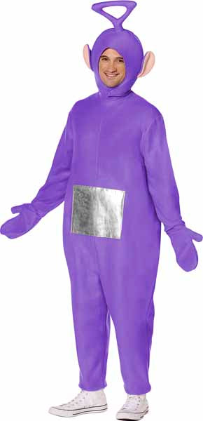 Teletubbies Tinky Winky Adult Costume, Small