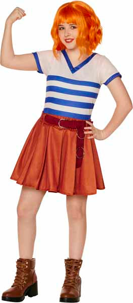 One Piece Nami Child Costume, Medium