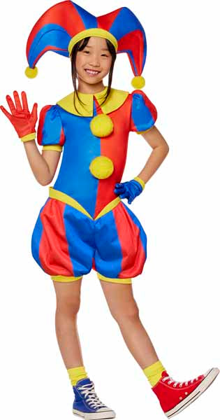 The Amazing Digital Circus Pomni Child Costume, XL