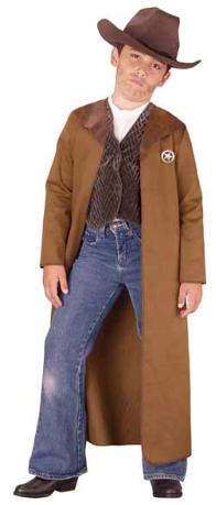 Old West Sheriff Boys' Costume, Child Medium 8-10