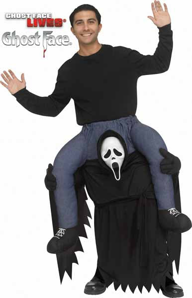 Ghost Face Carry Me Adult Costume